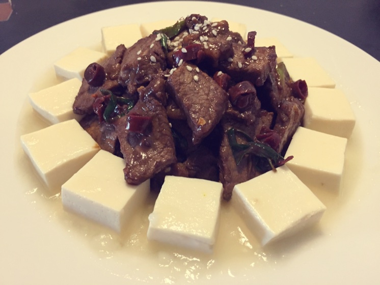 豆腐牛肉