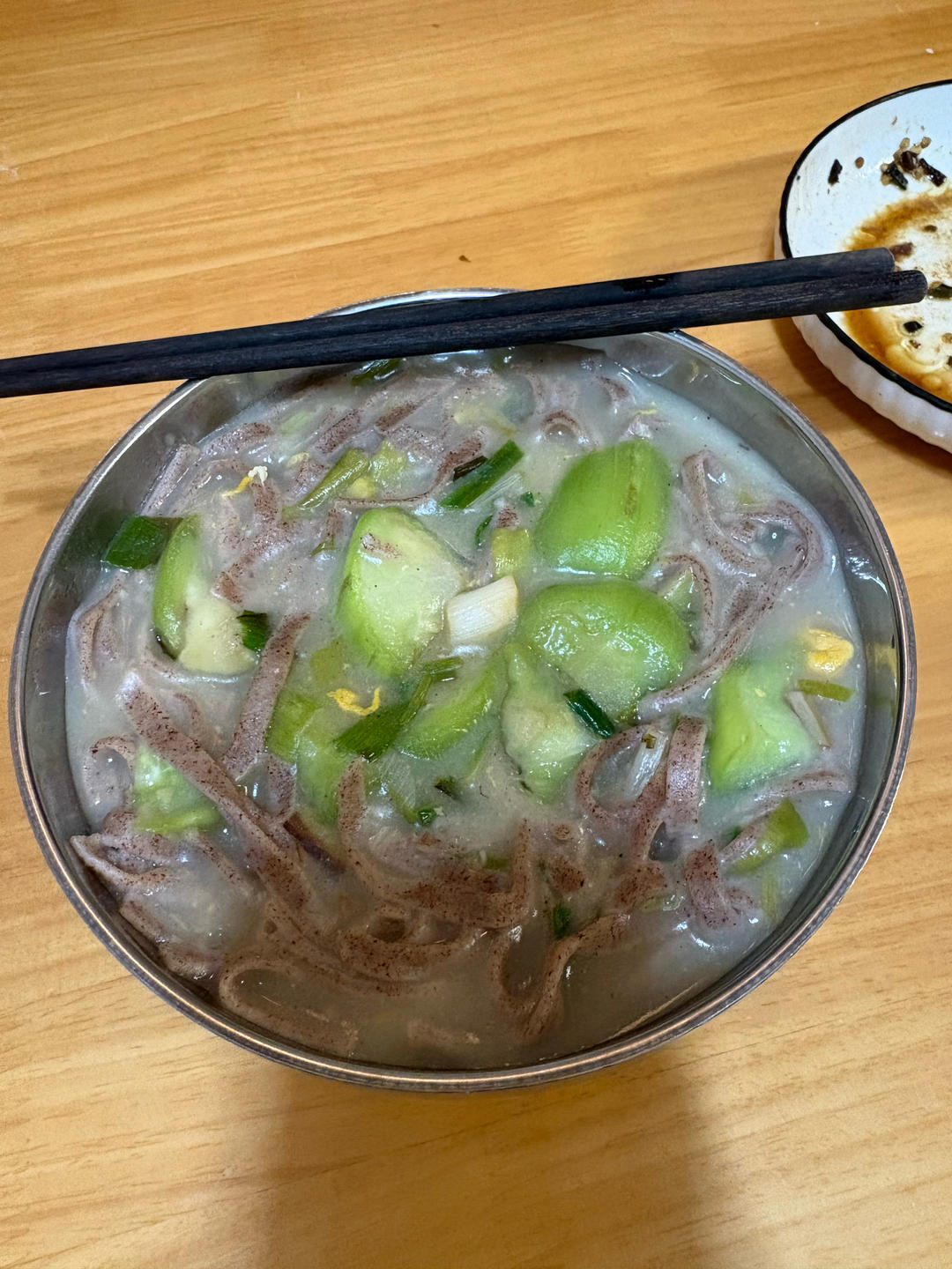 丝瓜鸡蛋汤