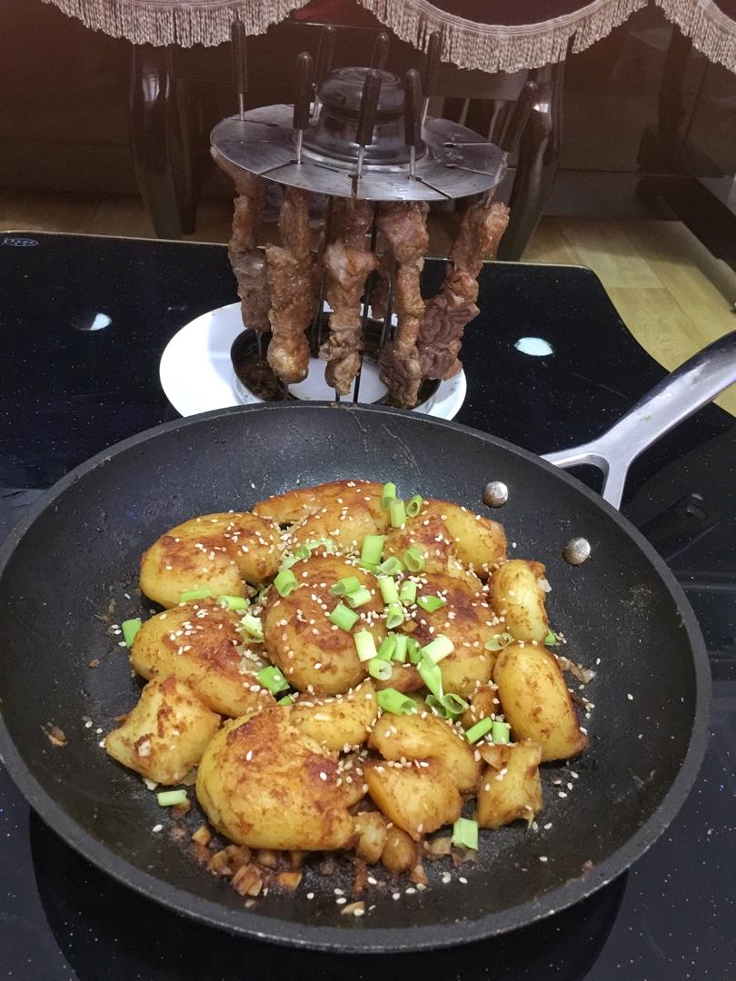 香煎孜然小土豆