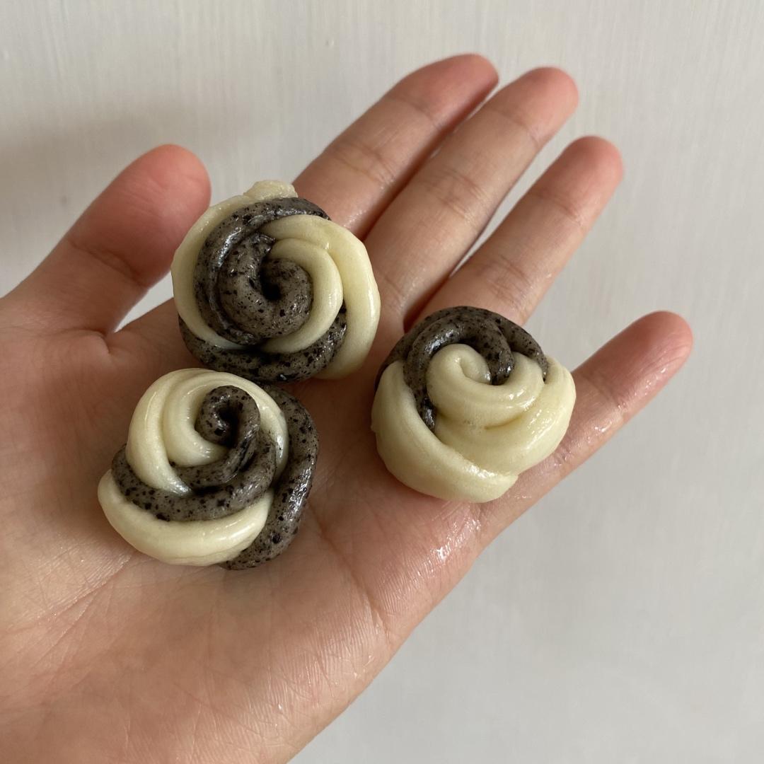 玫瑰花馒头