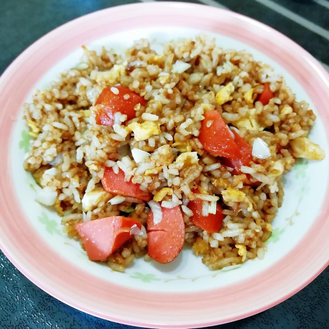 酱油炒饭(超级简单)
