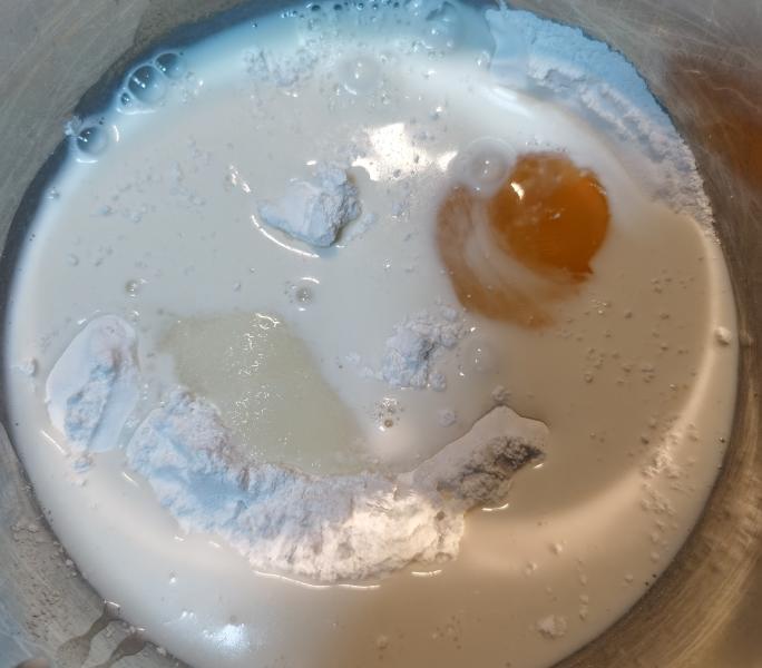 纯奶手撕吐司的做法 步骤1