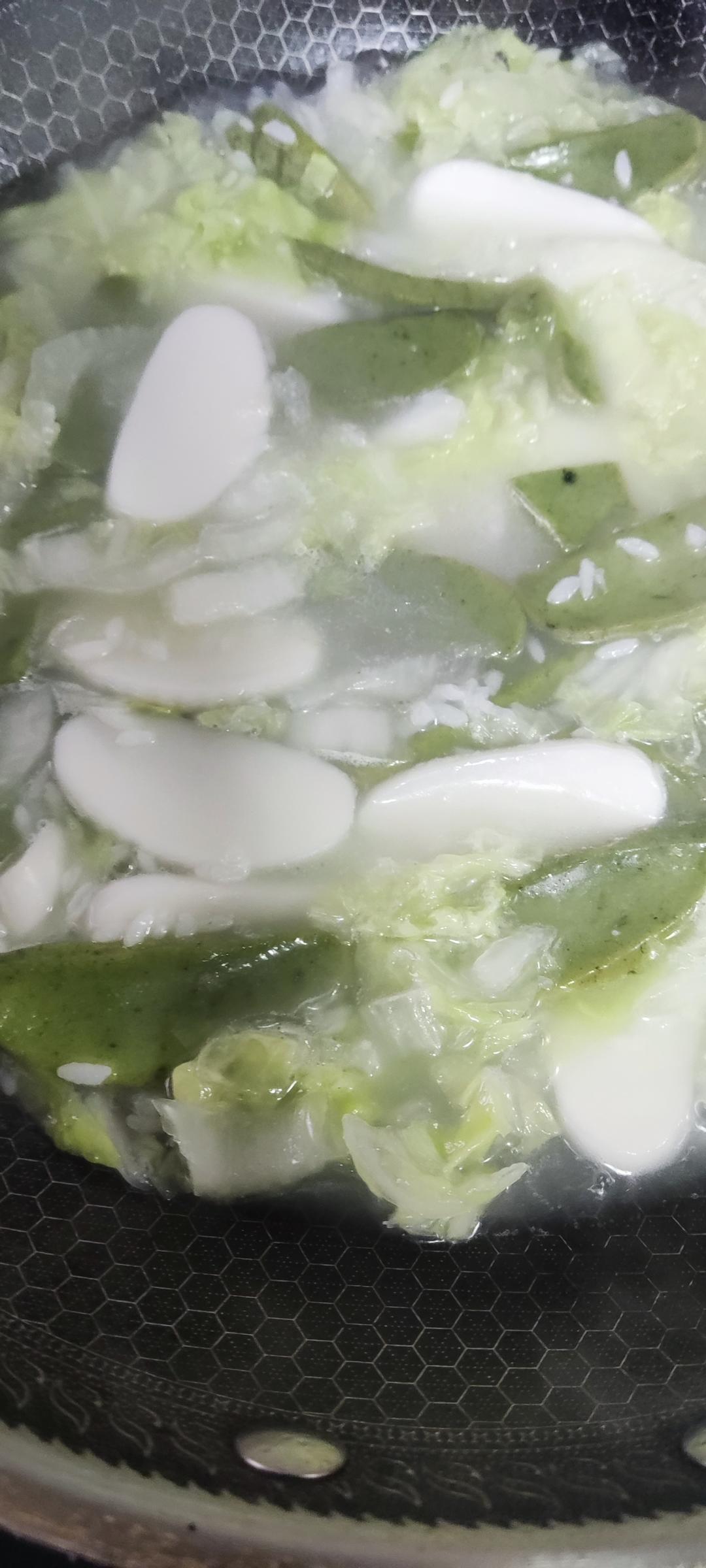 猪油年糕菜泡饭