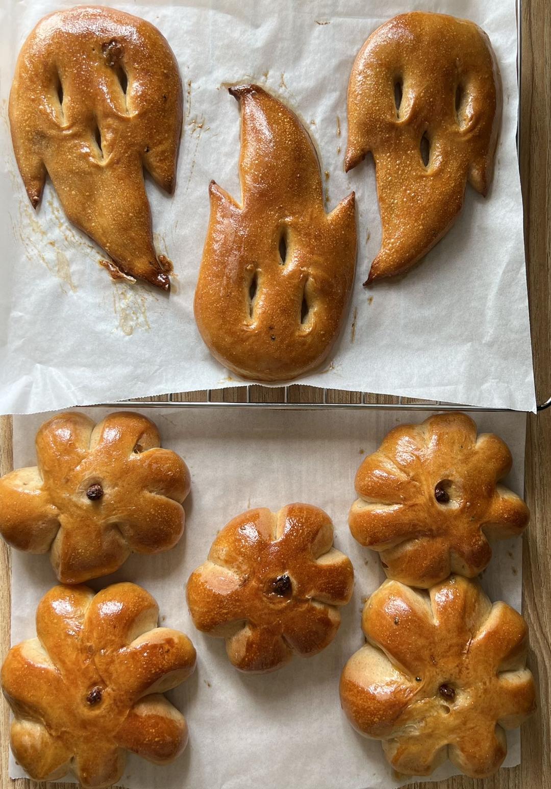 万圣节系列 | 阿飘面包 幽灵面包