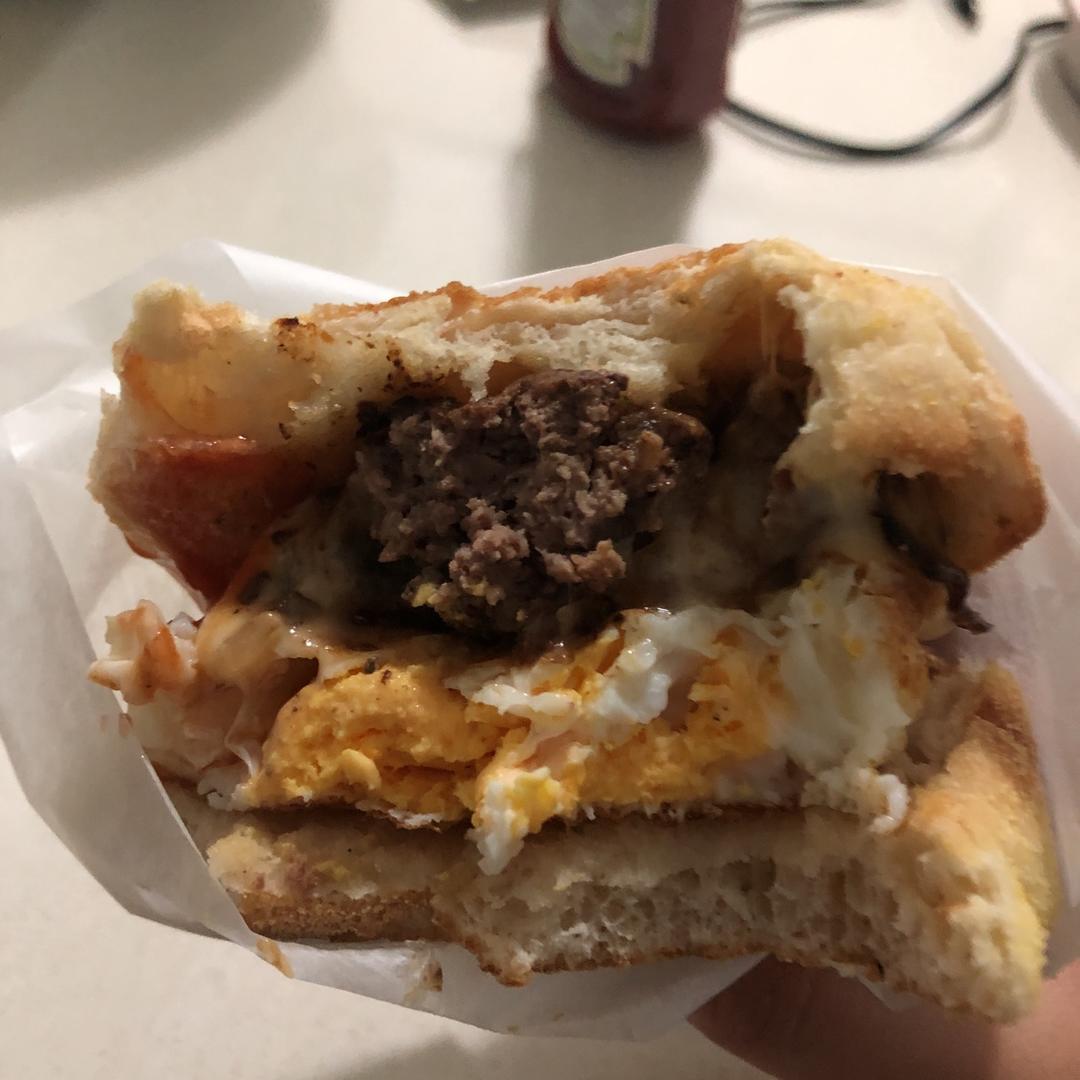 每天都想吃的牛肉汉堡（麦当劳的味道）