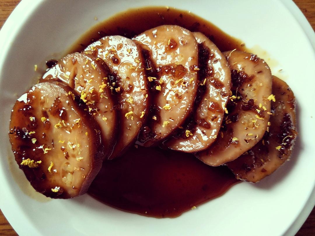 堂妈教你做桂花糯米藕