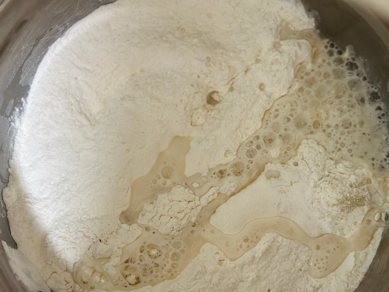 纯奶手撕吐司的做法 步骤1