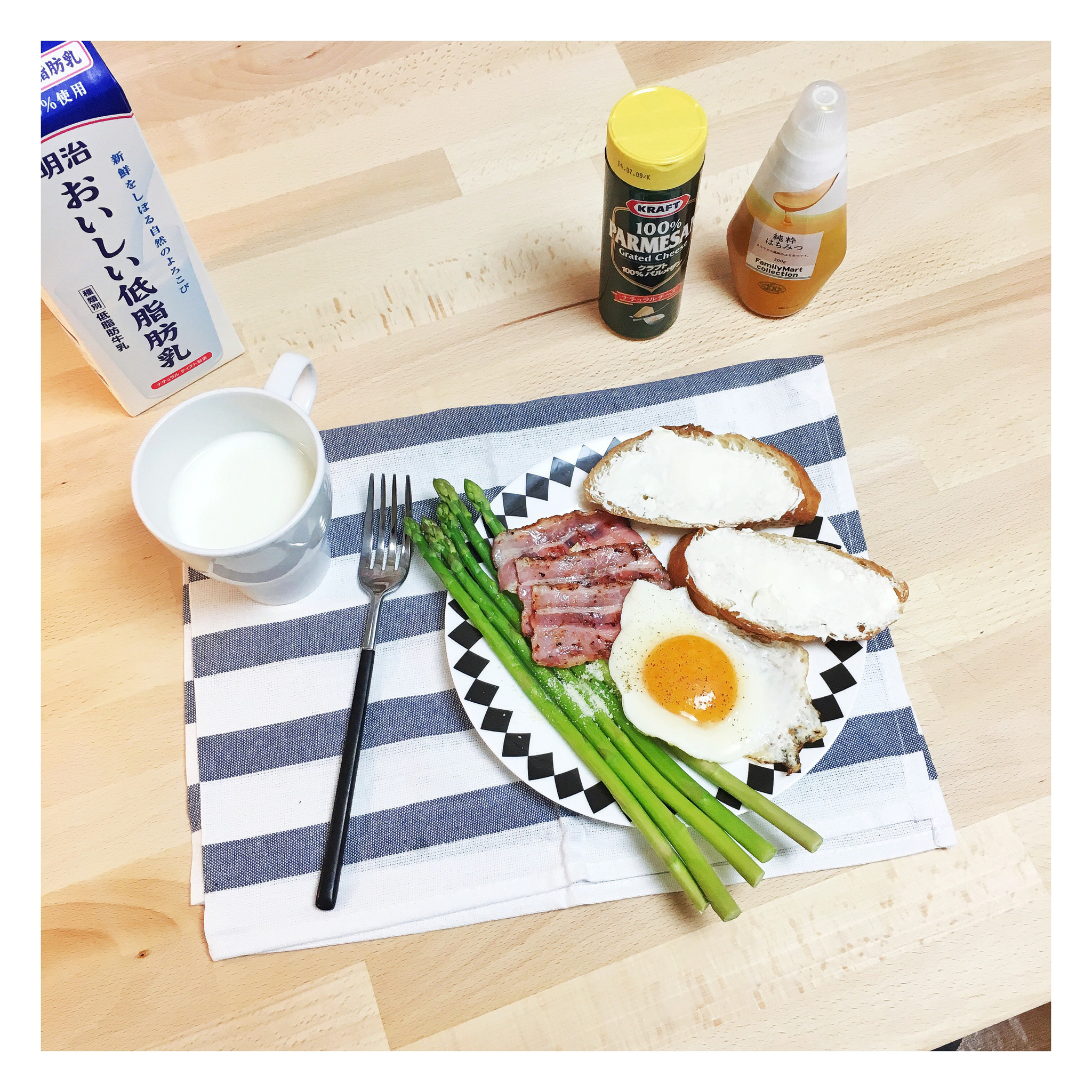 蛋蛋香气之芦笋煎蛋