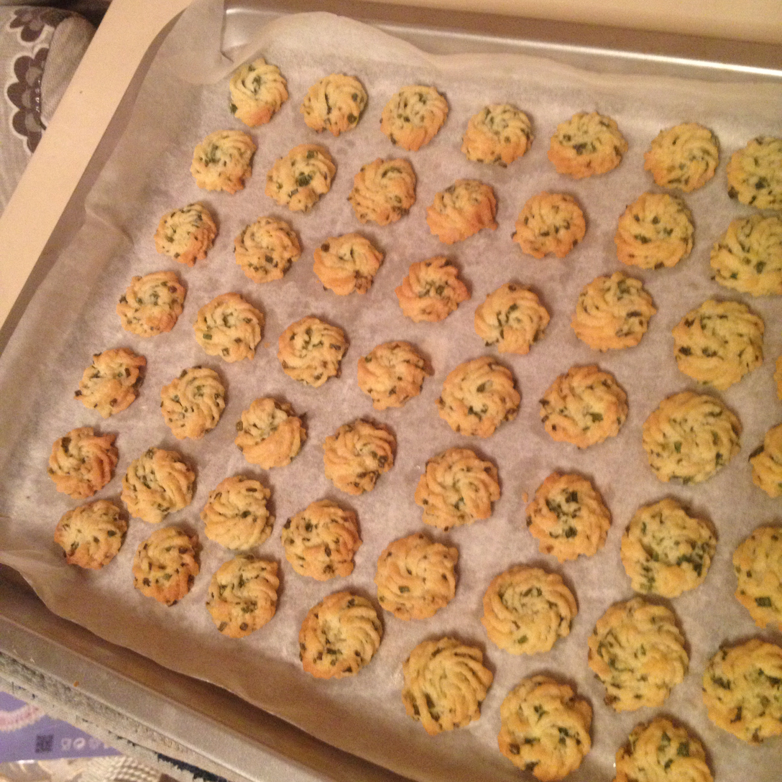 葱香曲奇——酥脆的咸味饼干