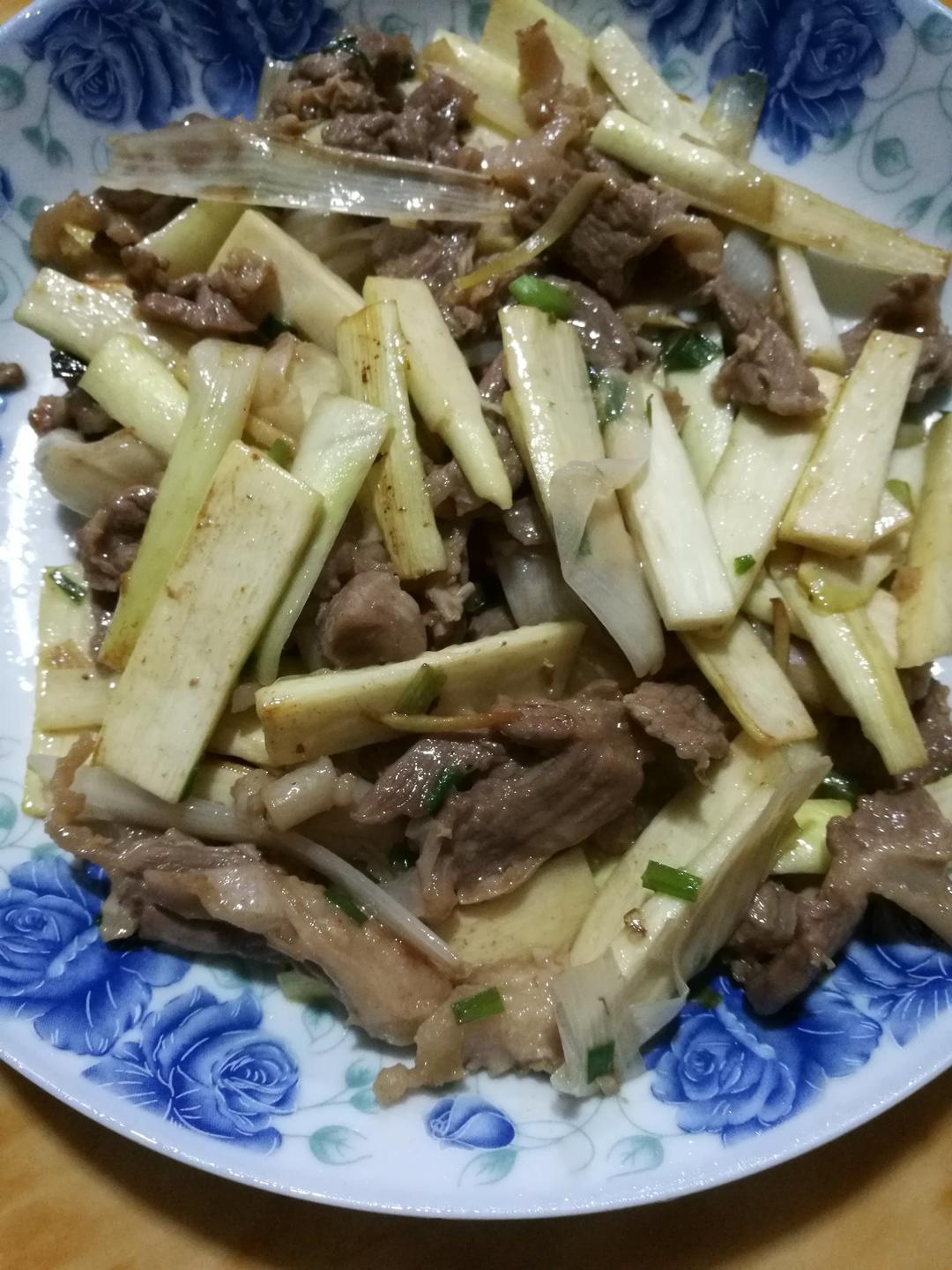 茭白炒肉
