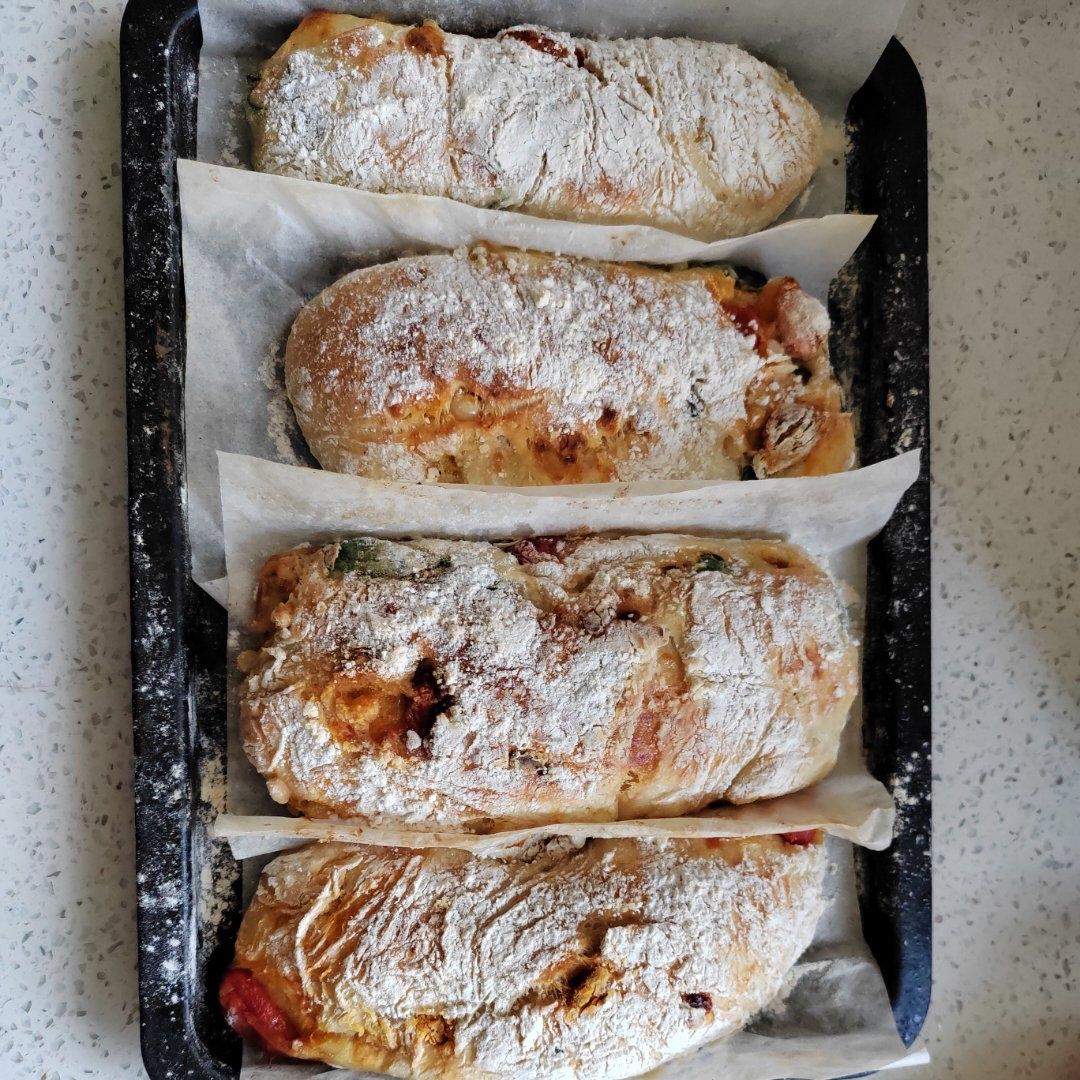 【ciabatta】家庭版恰巴塔，软乎乎的拖鞋面包