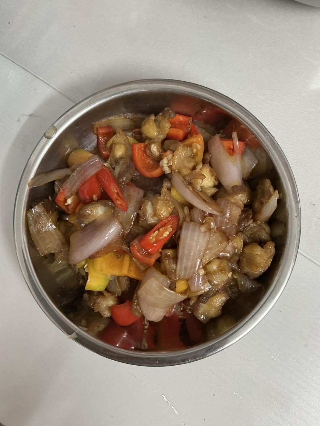 孜然爆炒掌中宝(鸡脆骨)