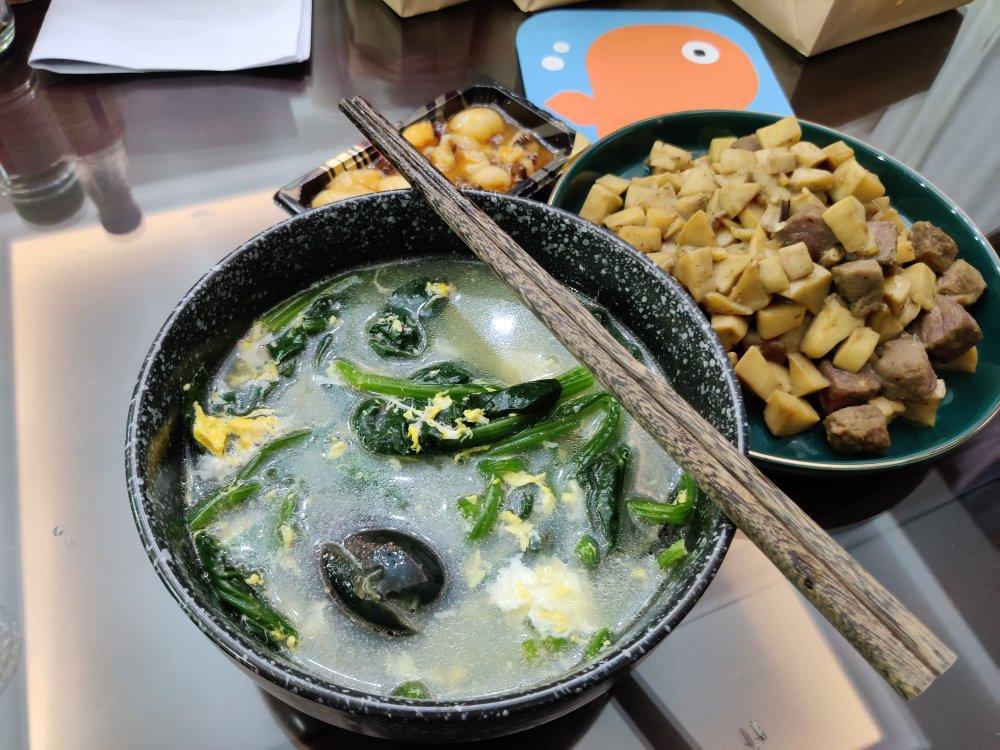 黑椒杏鲍菇牛肉粒