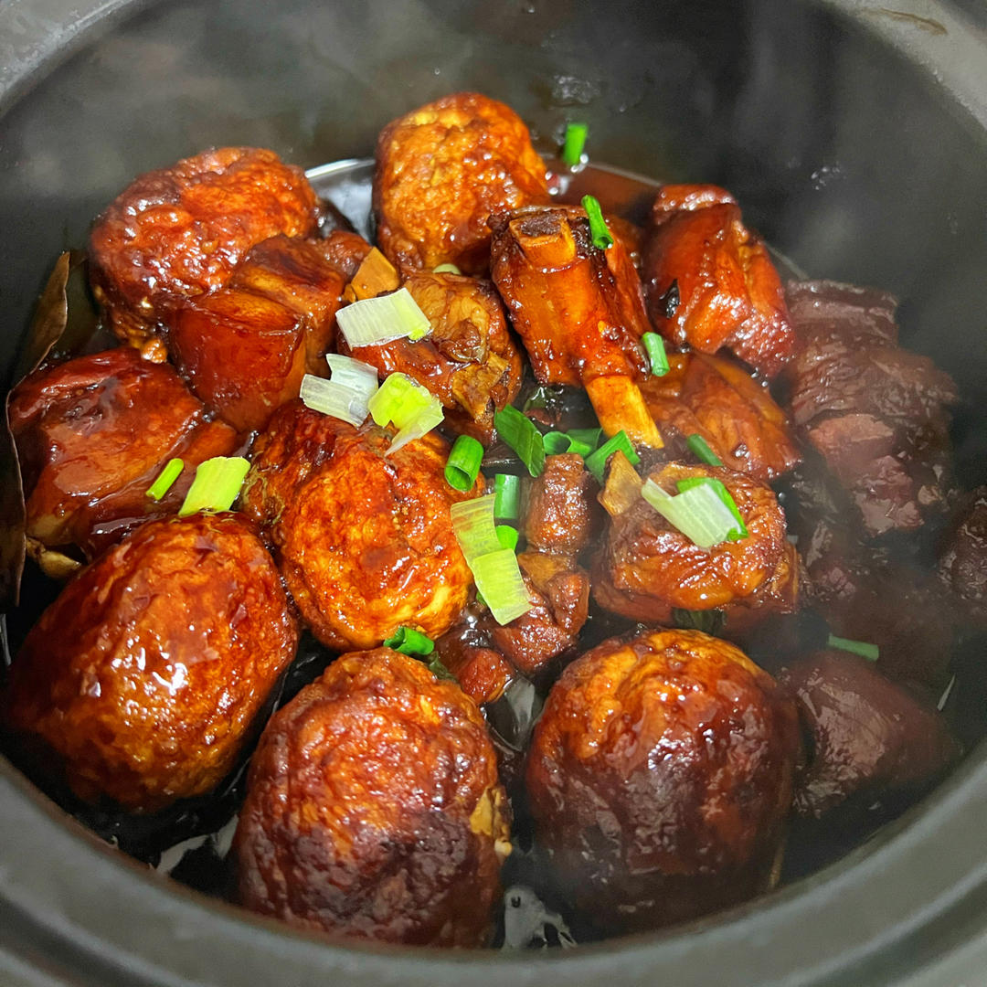 上海红烧肉：红烧肉加鸡蛋，上海人的吃法赞！