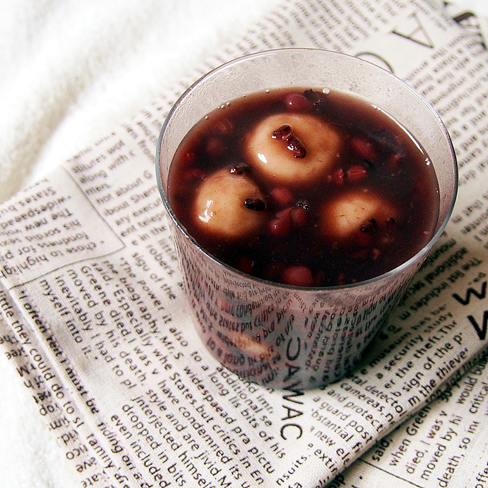 紫米红豆汤圆——纯真朴实的做法