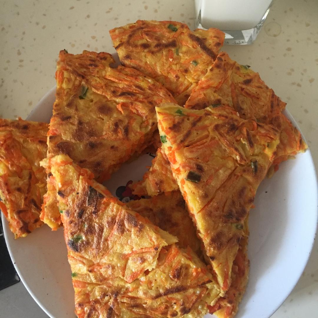 营养早餐—胡萝卜饼