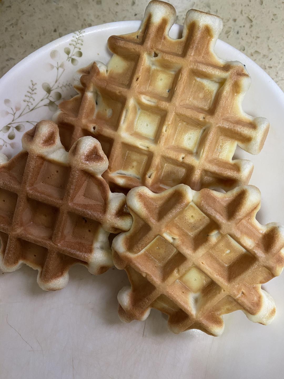 芝麻华夫饼的做法