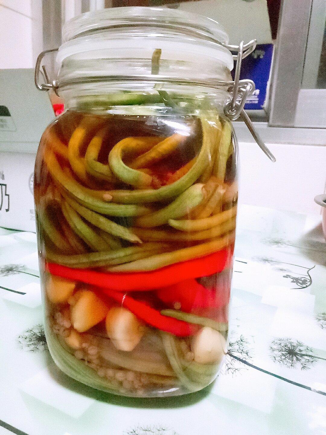 自制酸豆角