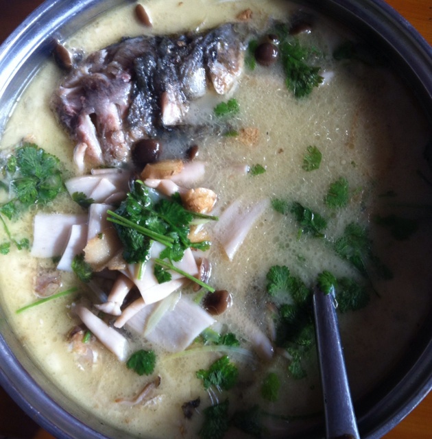 鲜菌奶白鲫鱼汤