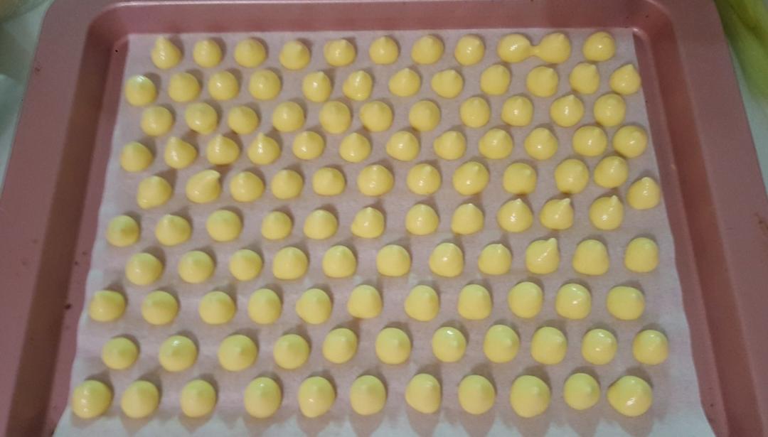 烤箱版全蛋婴幼儿溶豆 也称蛋奶酥