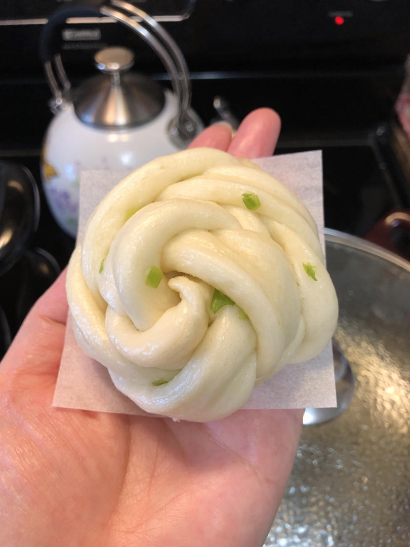 花朵馒头 一次醒发 快手面食 附细节视频详解