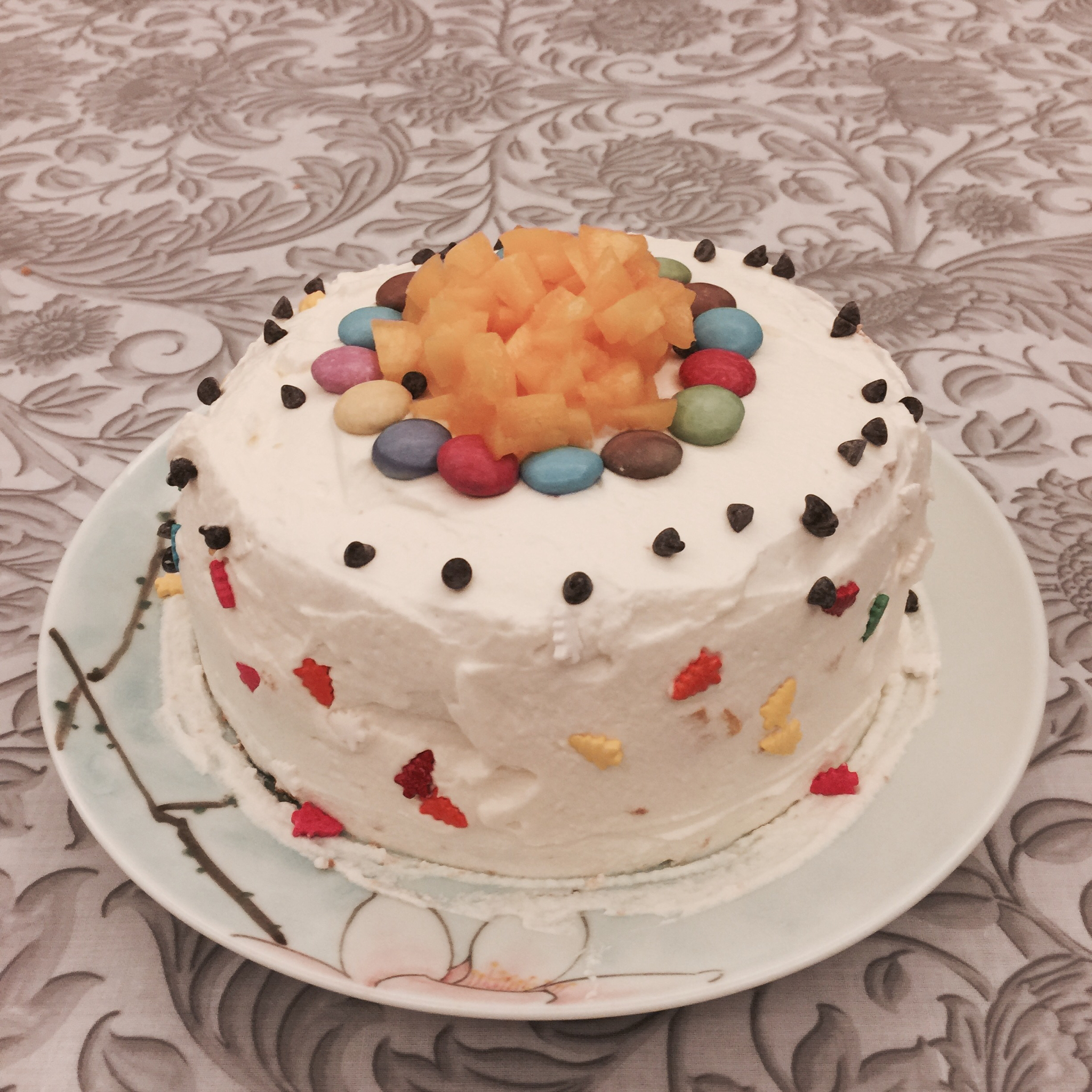 6寸原味戚风蛋糕