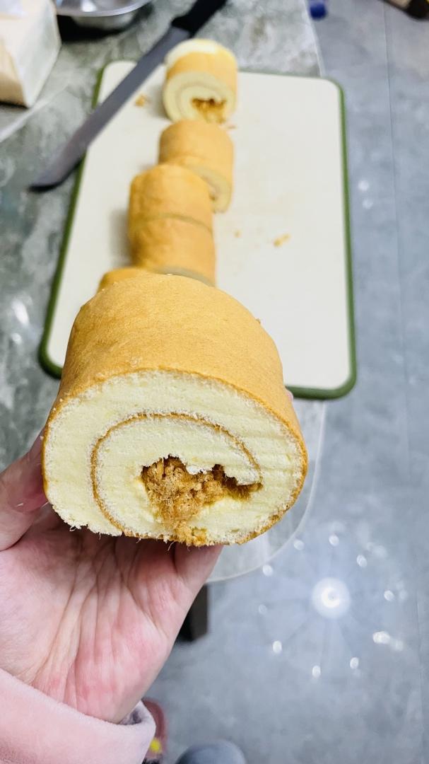 原味基础蛋糕卷(小五卷)