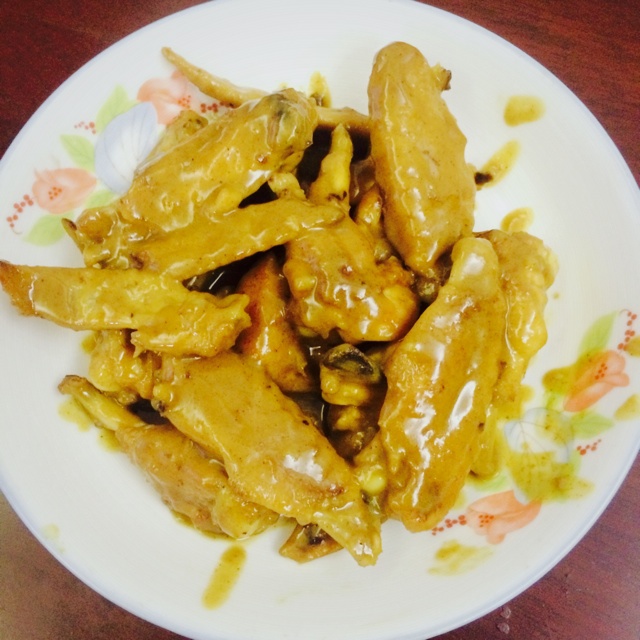 黄金咖喱鸡翅