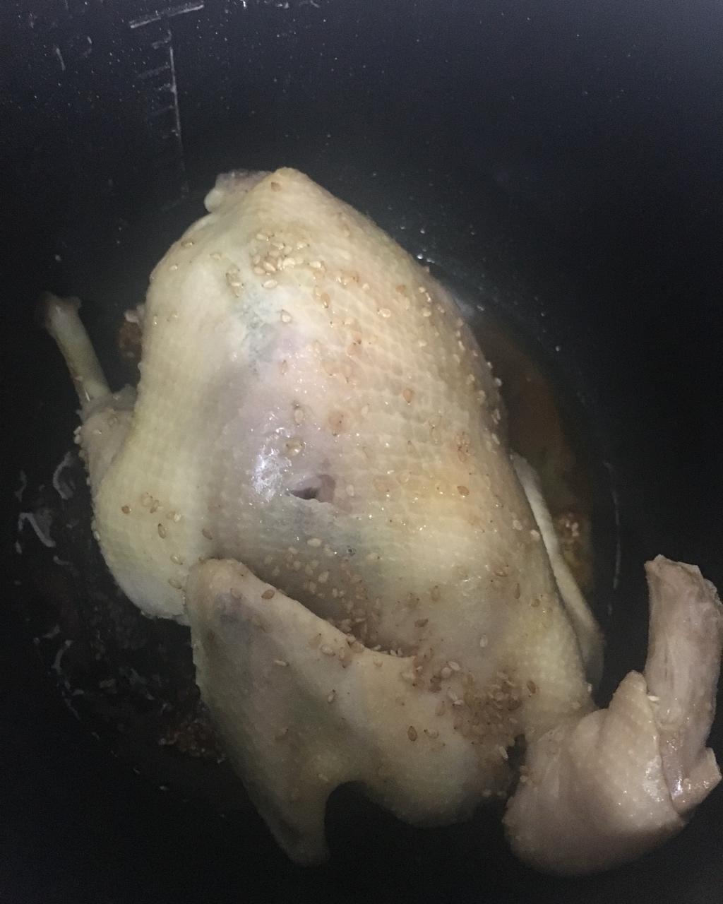 【电饭煲盐焗鸡】