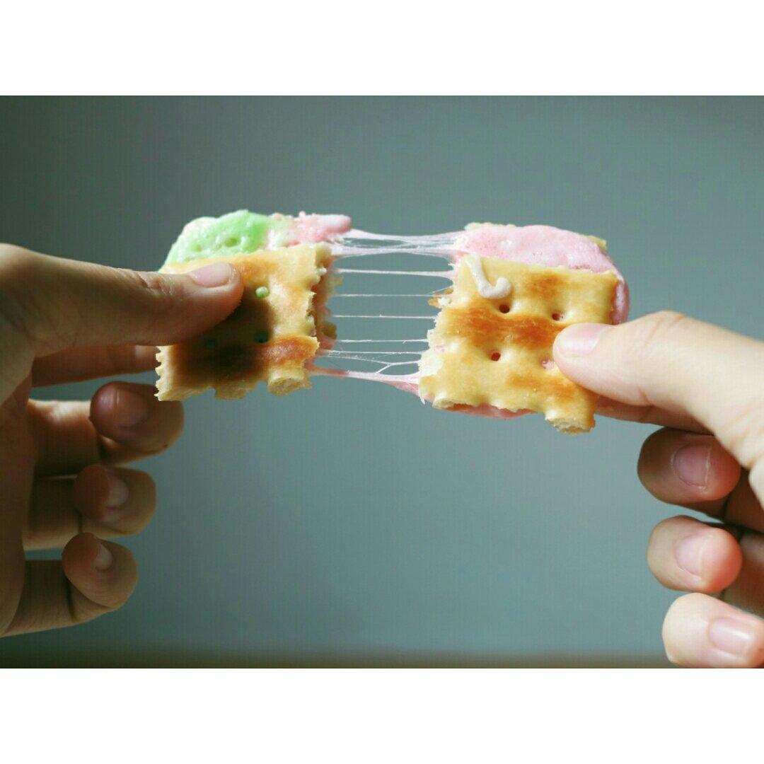 拉丝牛轧糖饼干（超详细说明）