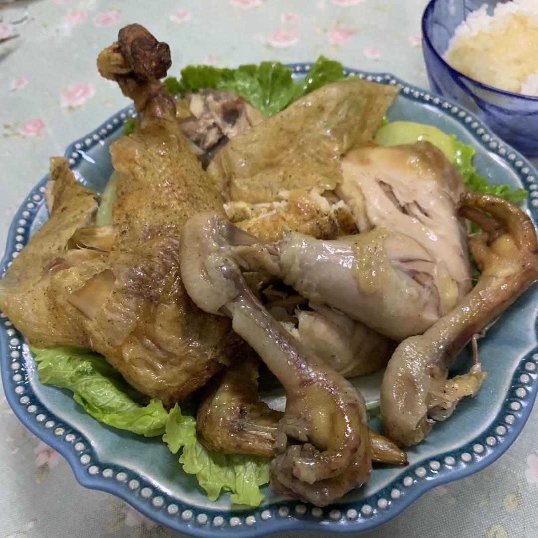 脆皮烤鸡