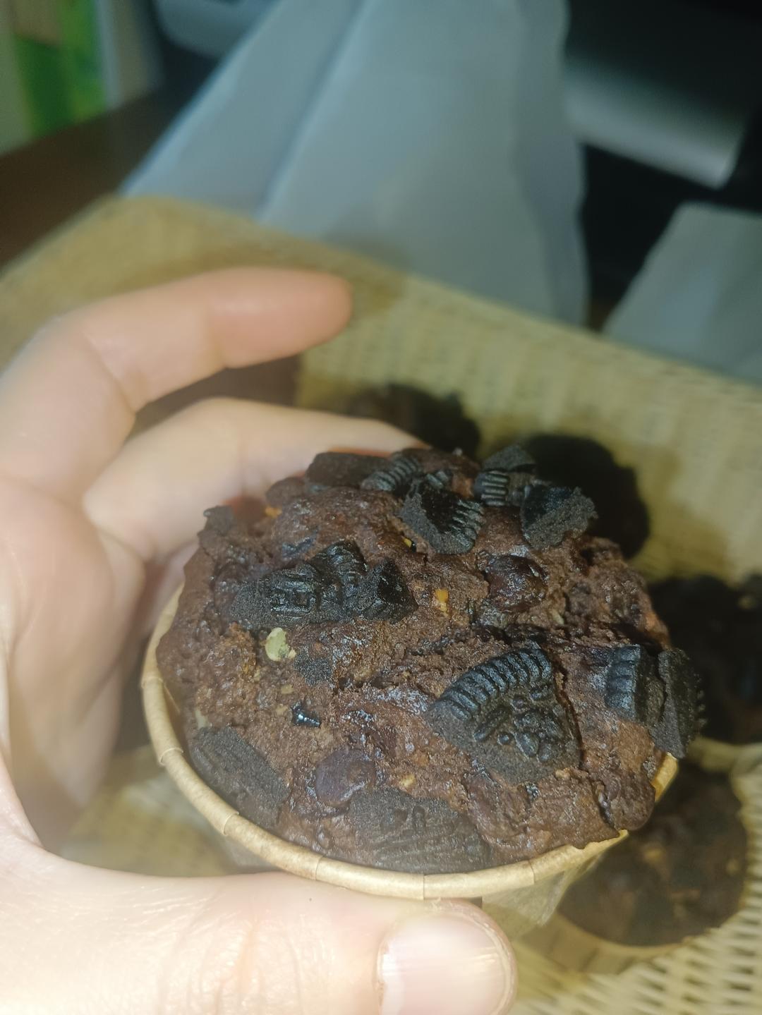 浓郁巧克力马芬