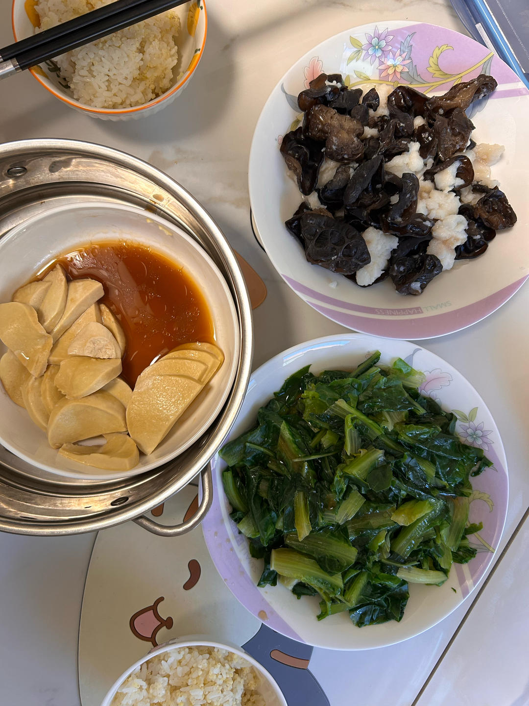 黑木耳炒黑鱼片