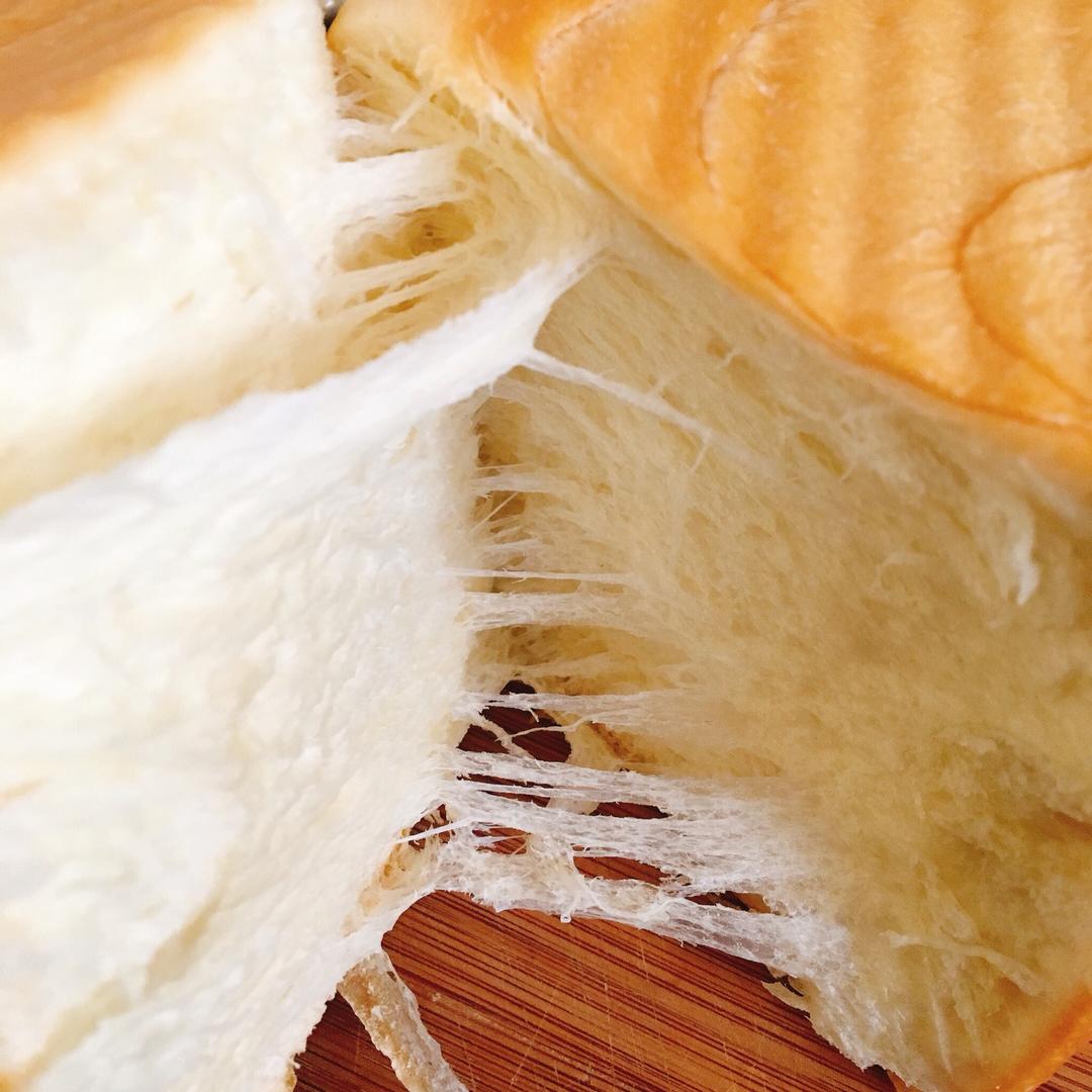 一次发酵的手撕吐司