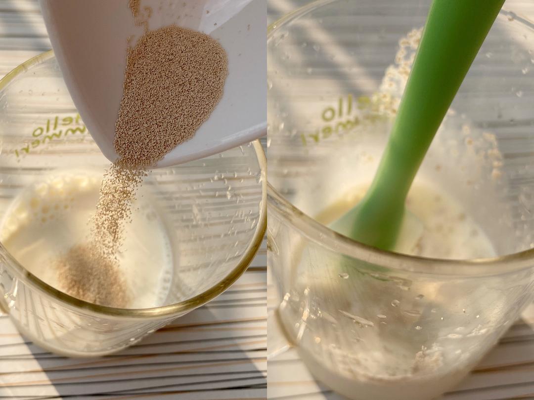 纯奶手撕吐司的做法 步骤1