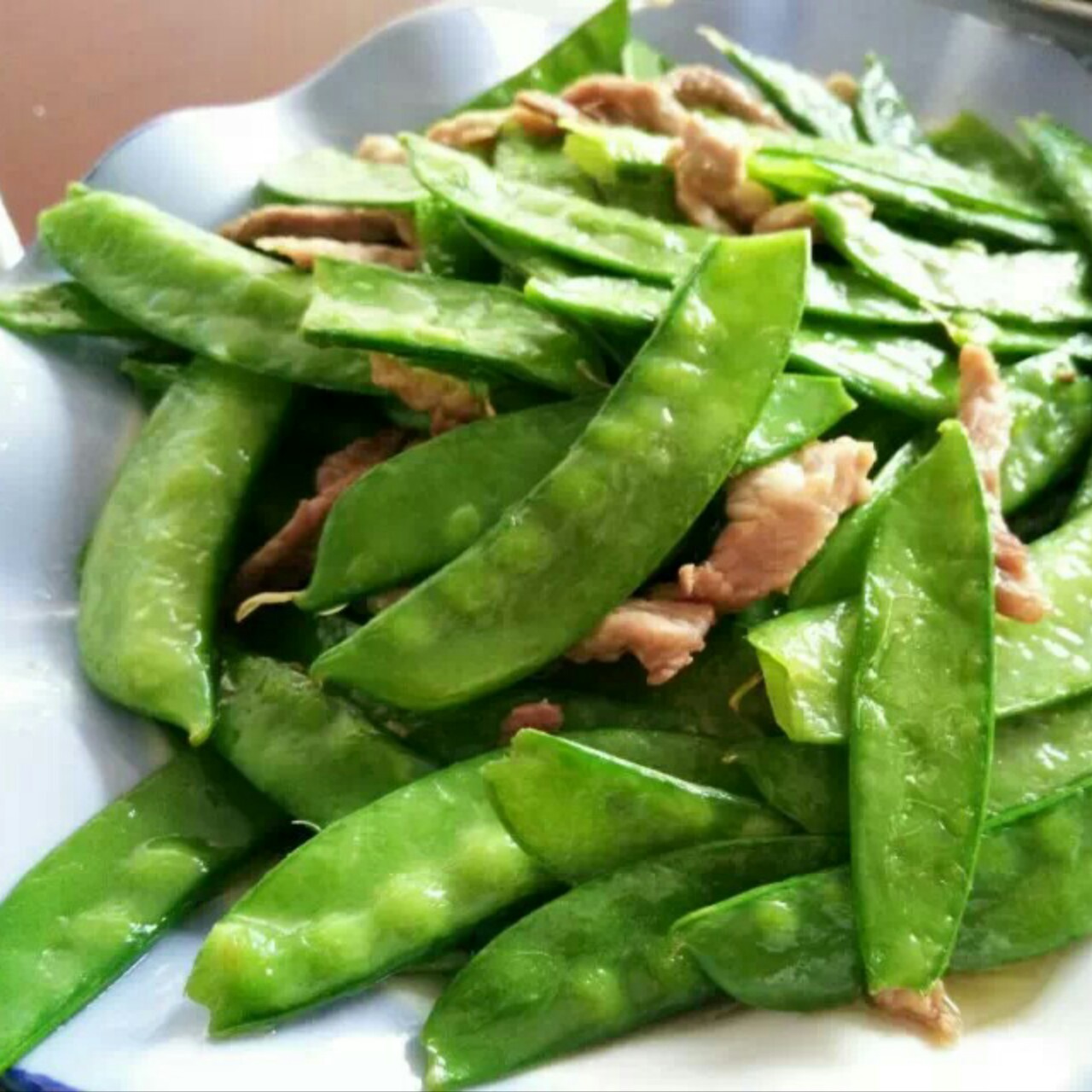 菌香荷兰豆