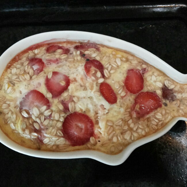Baked Oatmeal Breakfast 早餐烤燕麦