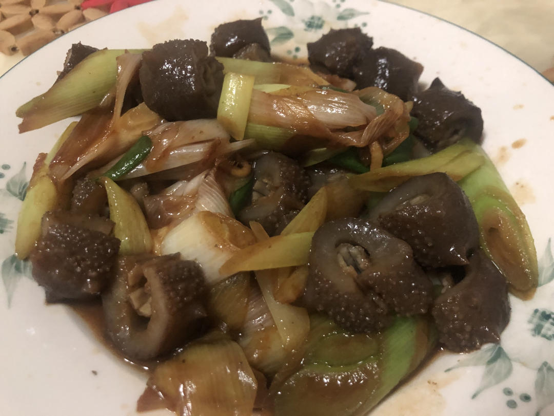 葱爆海参