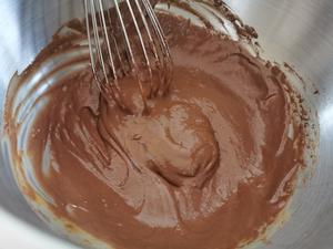 巧克力胚奶油蛋糕八寸的做法 步骤3