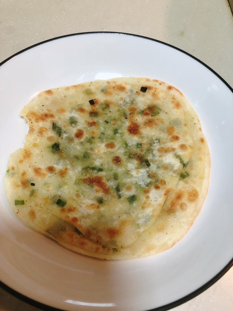 葱油饼（饺子皮版）
