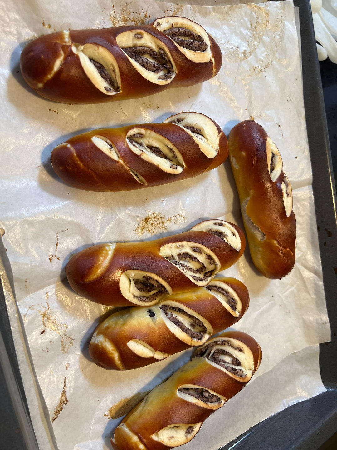 柔软低脂红豆碱水棒，自制红豆馅太好吃了！