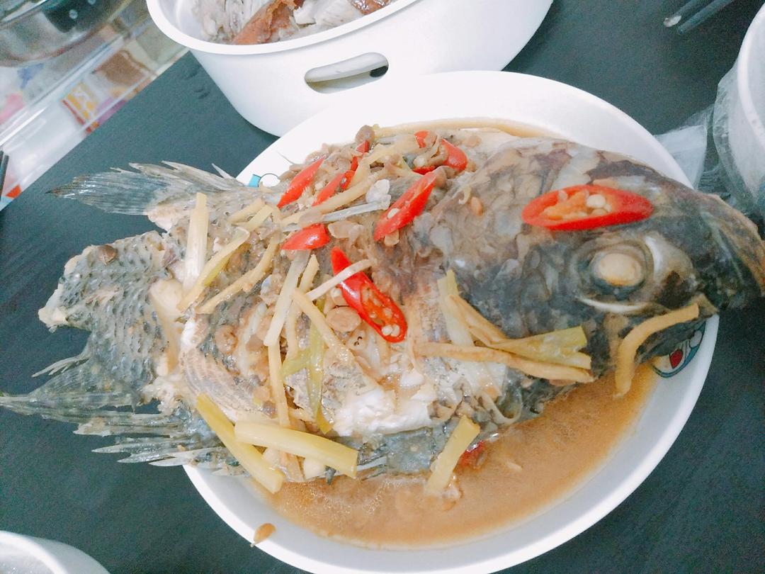 红烧福寿鱼