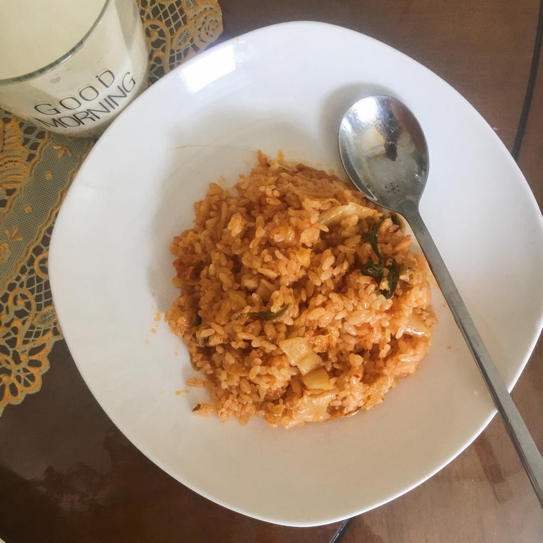 辣白菜炒饭
