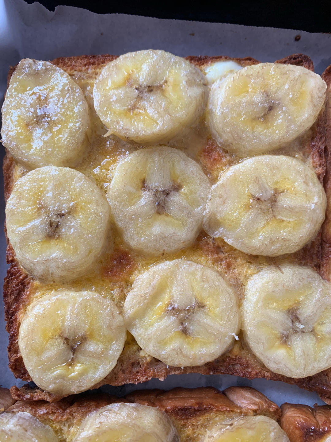 好吃到哭的香蕉烤吐司❗️酥脆香甜❗️零失败❗️
