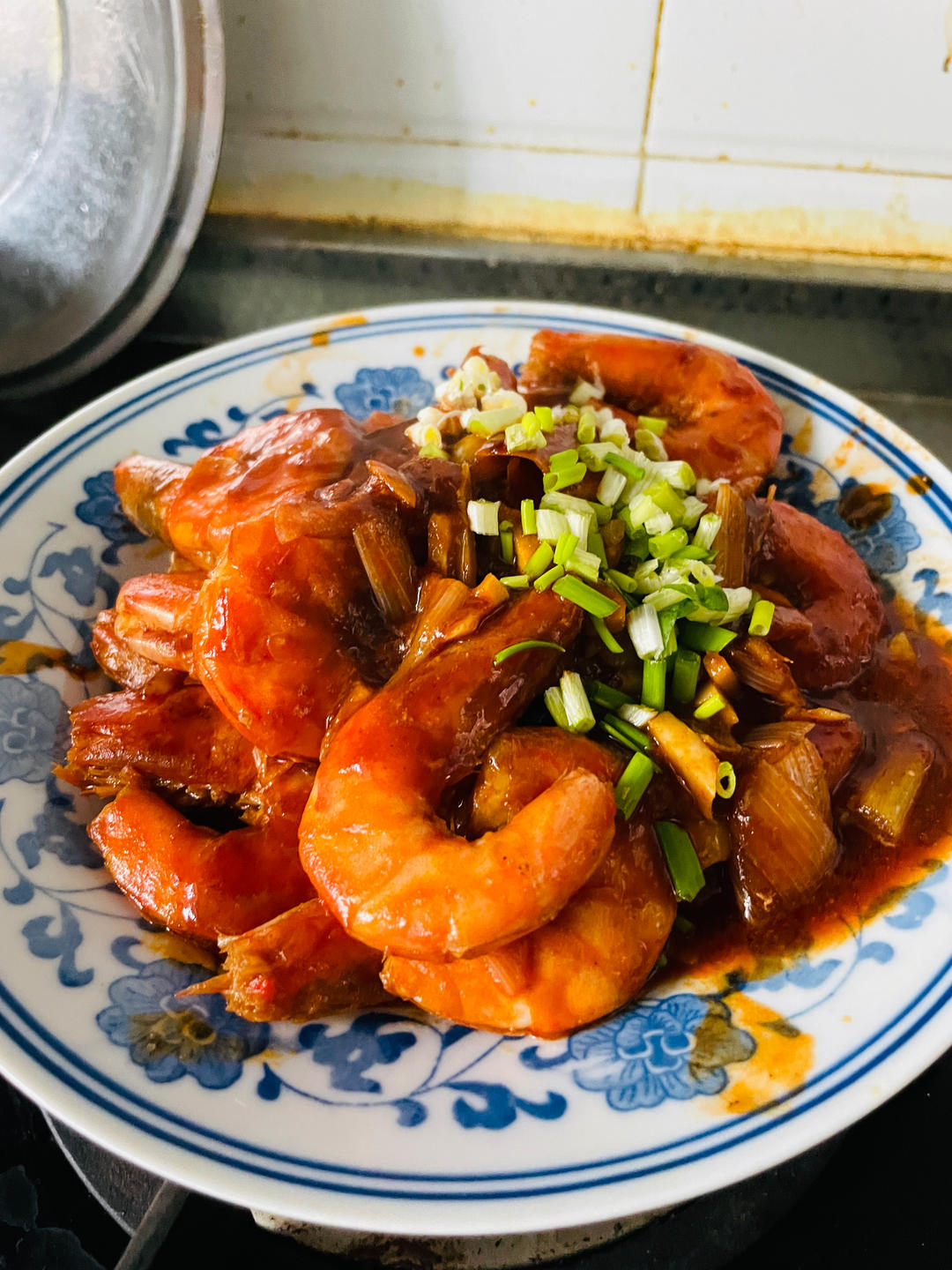 红焖大虾