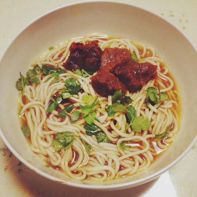 私房红烧牛肉面