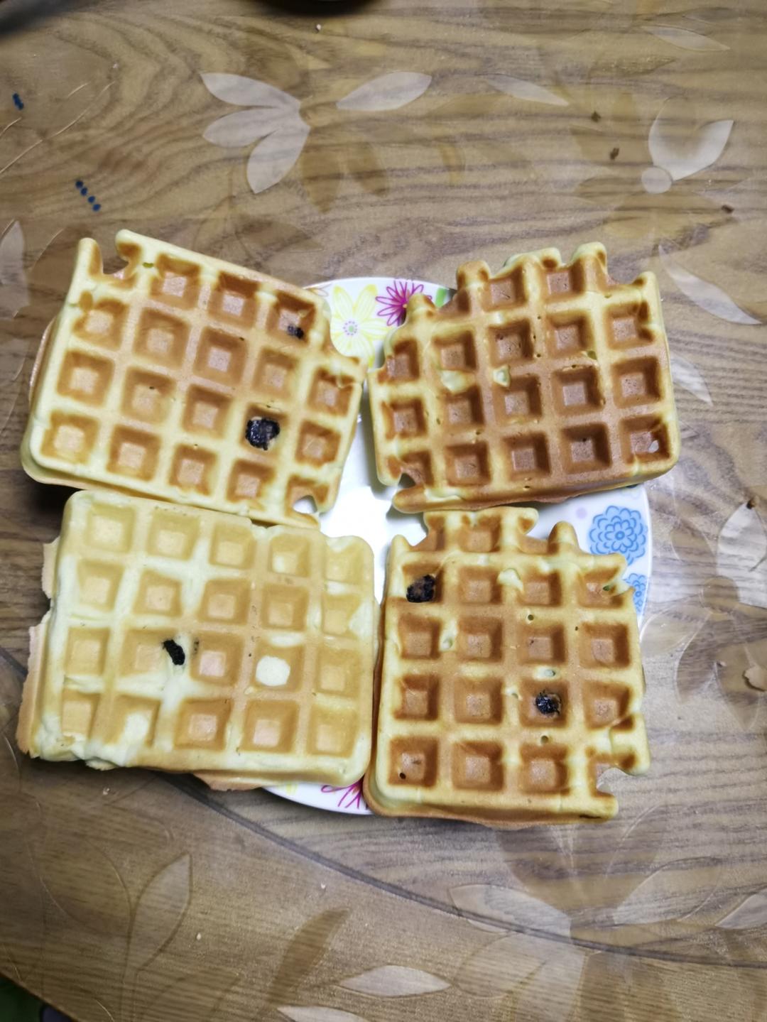 不用打发的华夫饼
