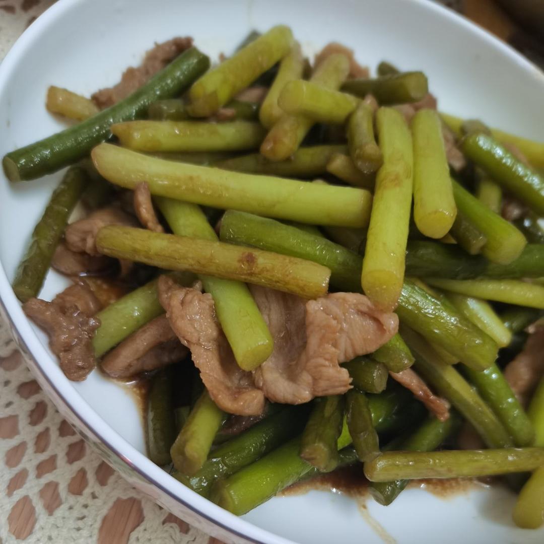 蒜薹炒肉