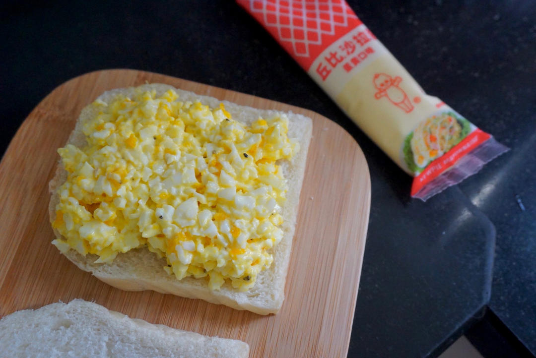 便利店同款❗️蛋黄酱三明治🥪❗️好吃哭～