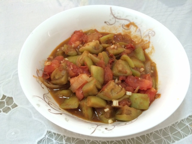 西红柿烧茄子